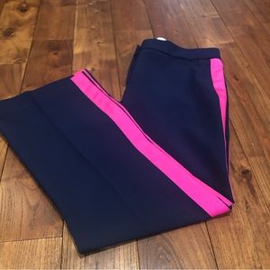Used once enThread navy and pink ladies size 10 trousers .